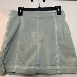 Wild Fable Green A-Line Mini Skirt Casual